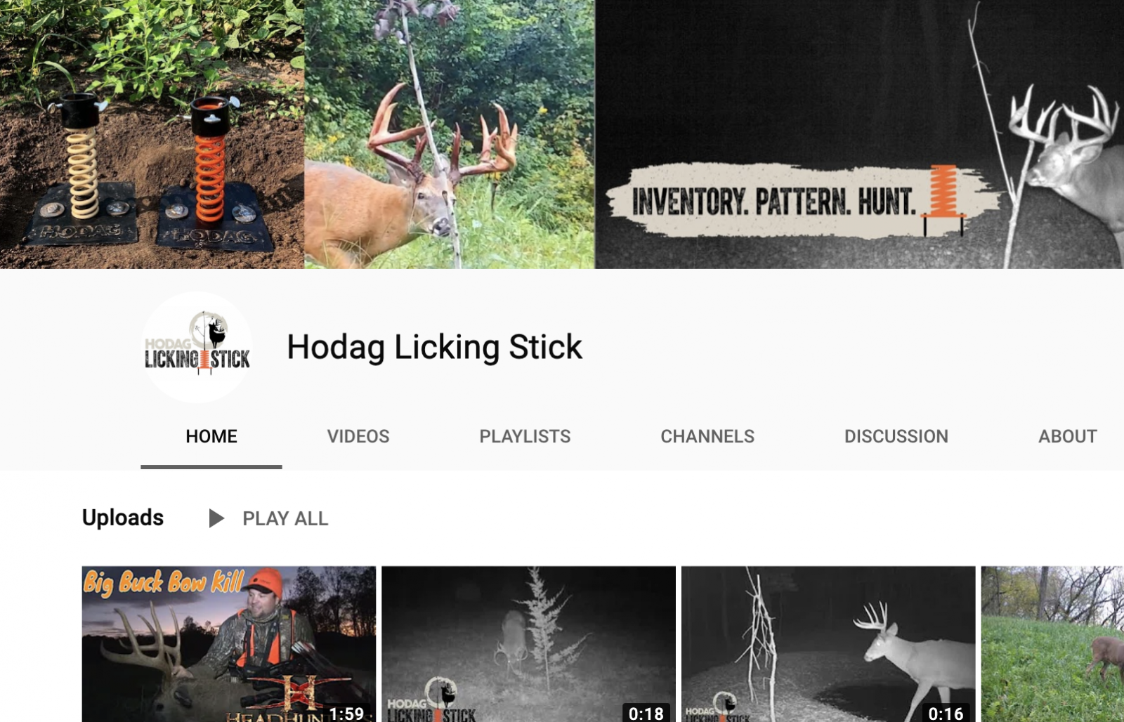 Check out our YouTube page!