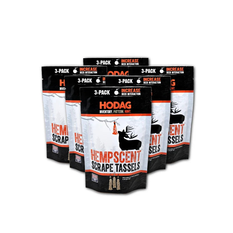 HempScent Scrape Tassels - 6 Pack