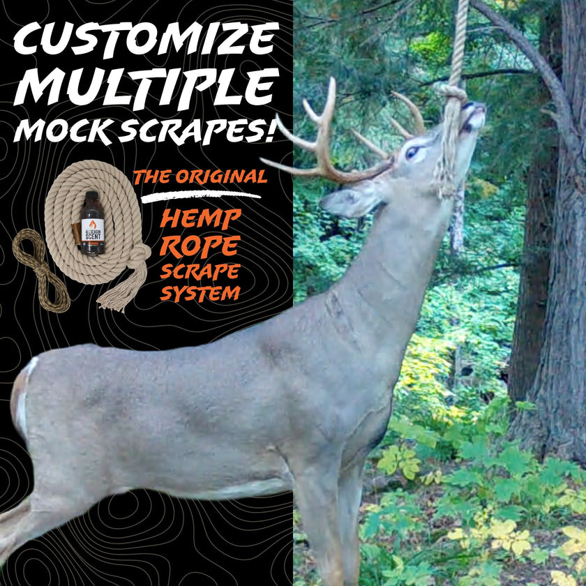 Scrape Rope Systems HempScent™ Rope - Multi-Setup | The Original Rope Scrape by HODAG ...